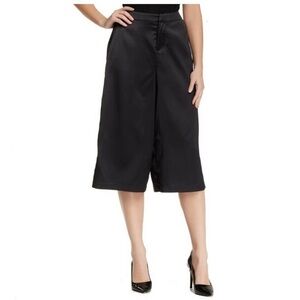 Valette Black Capris Elegant Pants & Jumpsuits